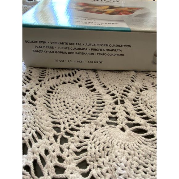 Vivo by Villeroy and Boch Group Square Baking Dish with Handles NIB - Picture 5 of 5